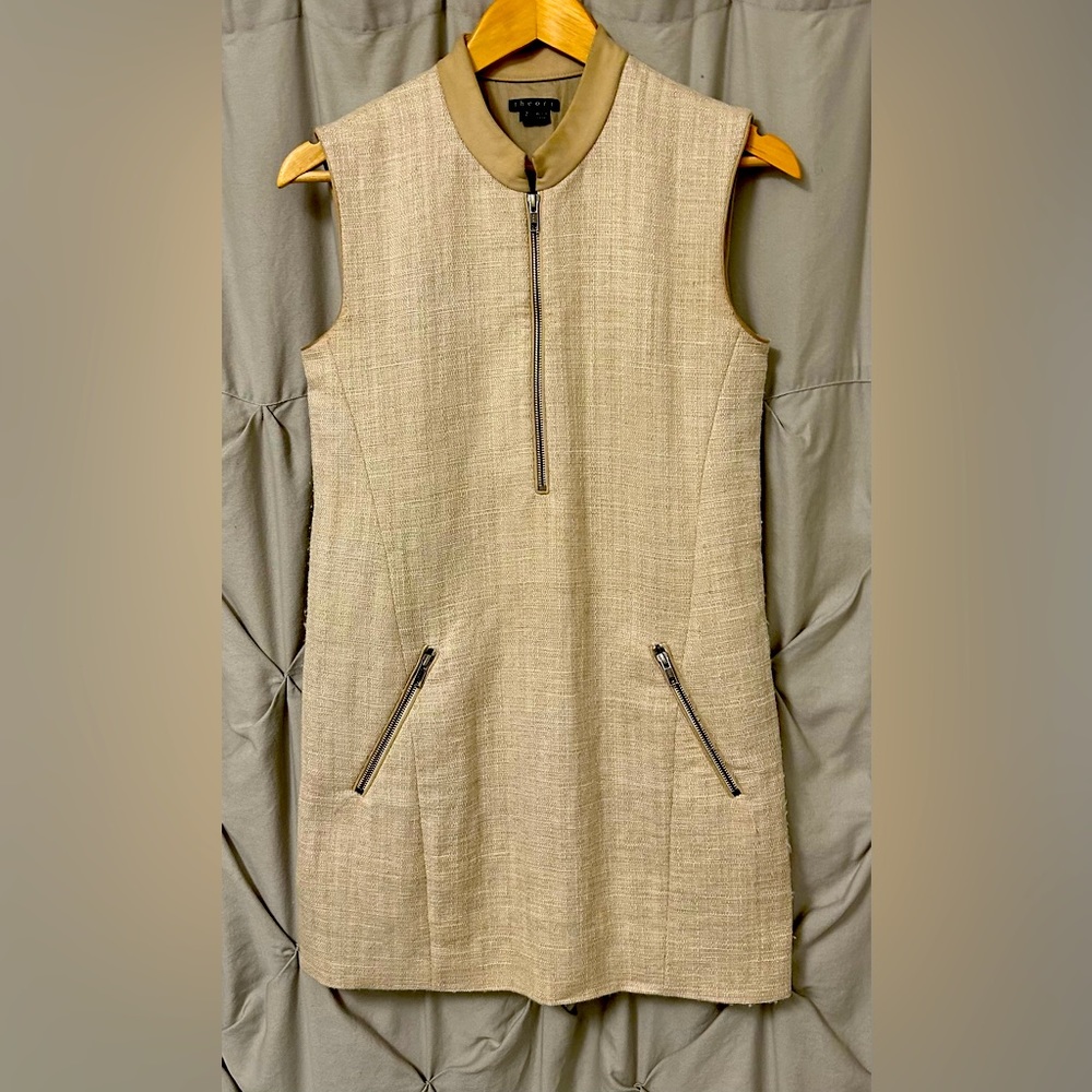 Emoran Hatch Silk Dress